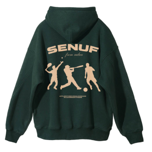 sports affluent hoodie